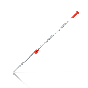 Aluminum telescopic handle red